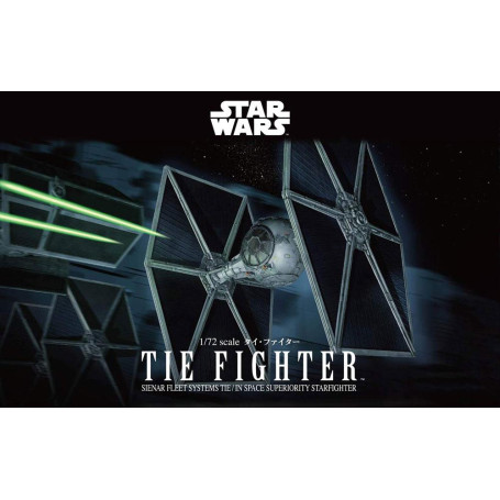 Kit de modelismo Bandai Star Wars - TIE Fighter 1/72