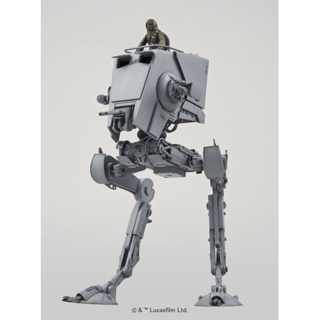 Kit de modelismo Bandai Star Wars - AT-ST 1/48