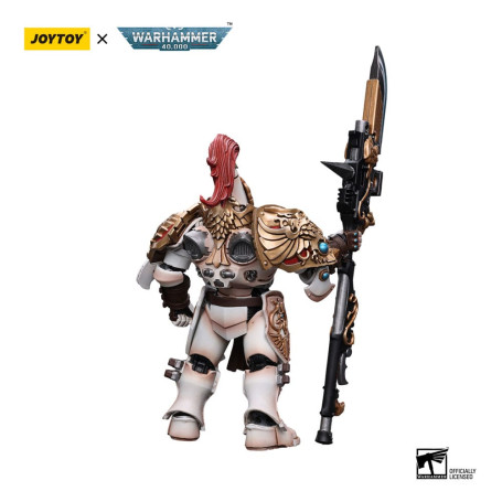 JoyToy Space Marines - Adeptus Custodes Solar Watch - Guardia Custodio con Lanza Guardiana 1/18 - Warhammer 40K