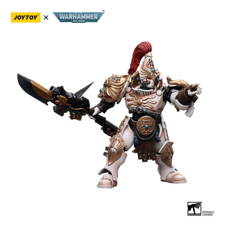 JoyToy Space Marines - Adeptus Custodes Solar Watch - Guardia Custodio con Lanza Guardiana 1/18 - Warhammer 40K