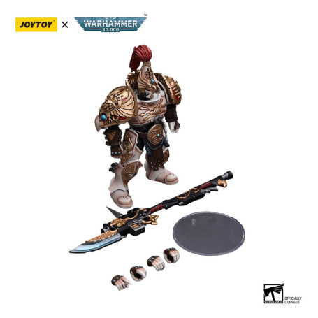 JoyToy Space Marines - Adeptus Custodes Solar Watch - Guardia Custodio con Lanza Guardiana 1/18 - Warhammer 40K