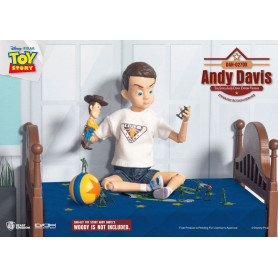 Beast Kingdom - Toy Story Andy Davis Versión Deluxe - Héroes de Acción Dinámica 1/9