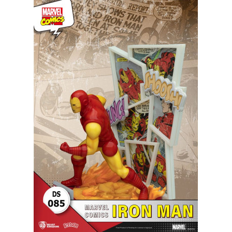 Beast Kingdom Marvel Comics Diorama PVC - Iron Man D-Stage