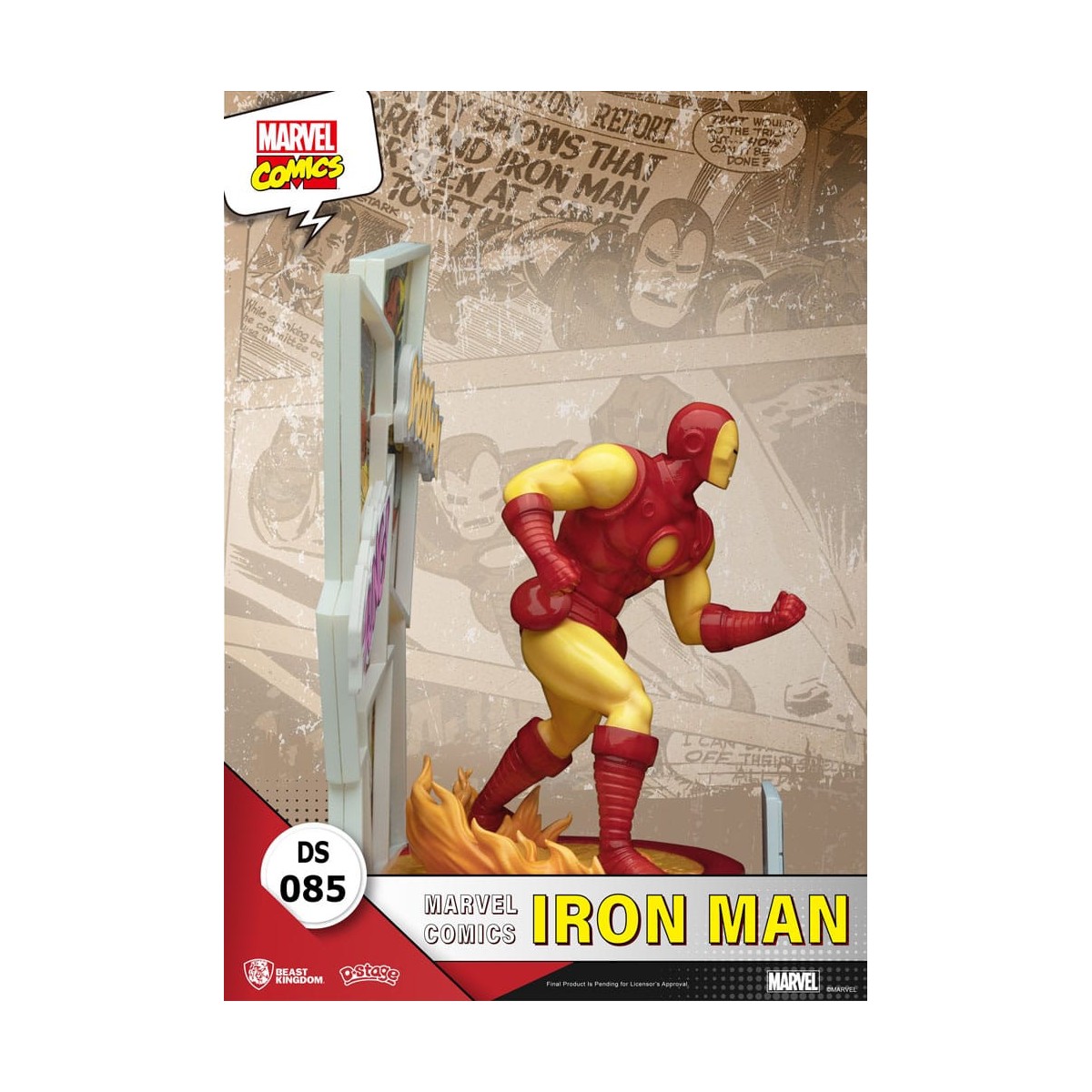 Beast Kingdom Marvel Comics Diorama PVC - Iron Man D-Stage