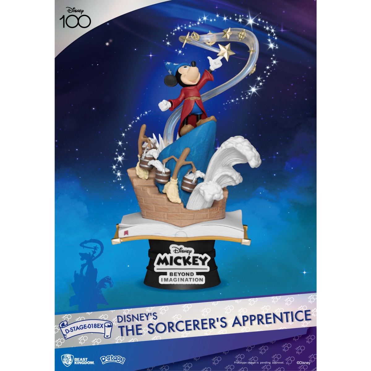 Beast Kingdom Disney diorama The Sorcerer's Apprentice Exclusive Version - D-Stage
