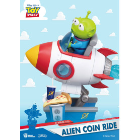 Beast Kingdom Disney - Coin Ride Series diorama - Alien Coin Ride Toy Story - D-Stage