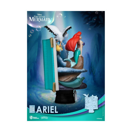 Beast Kingdom Disney La Sirenita diorama ARIEL - D-Stage Story Book Series