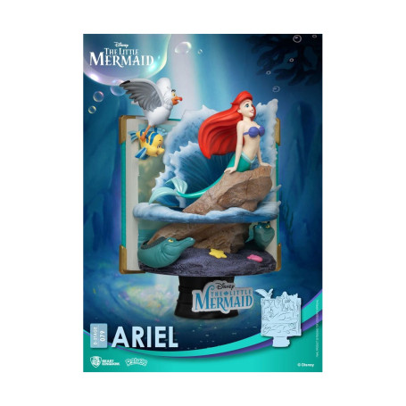 Beast Kingdom Disney La Sirenita diorama ARIEL - D-Stage Story Book Series