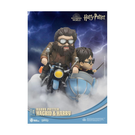 Reino de las Bestias Harry Potter diorama Hagrid y Harry Versión Estándar - D-Stage