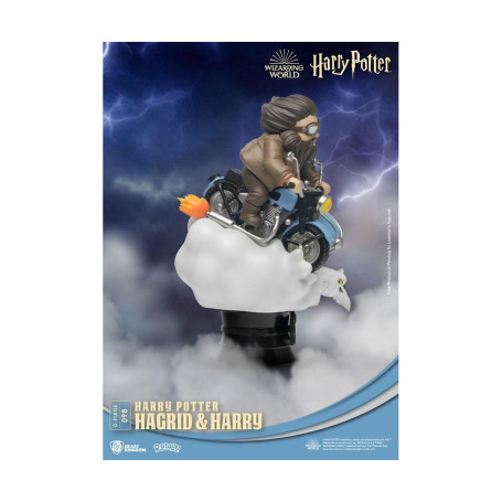 Reino de las Bestias Harry Potter diorama Hagrid y Harry Versión Estándar - D-Stage