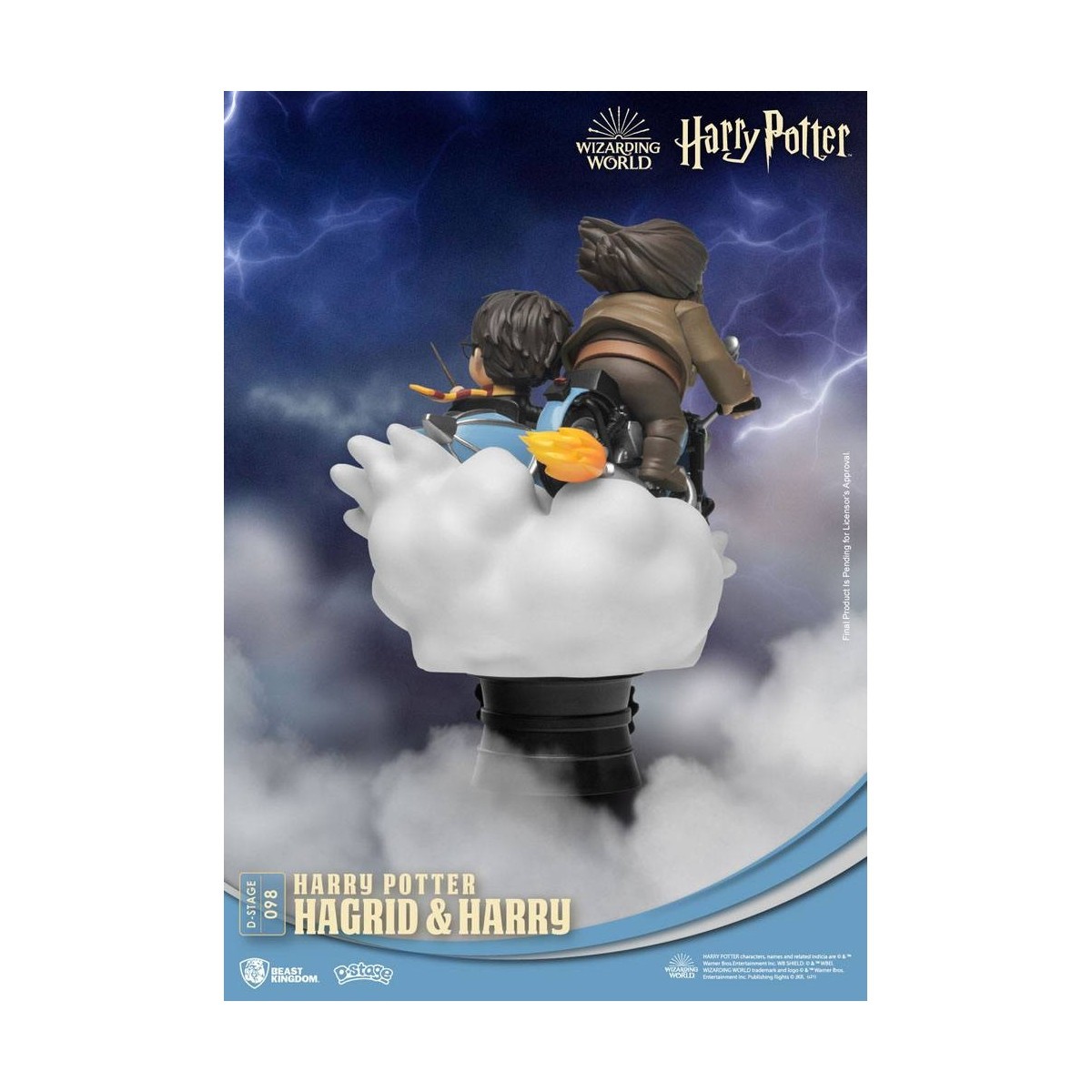 Reino de las Bestias Harry Potter diorama Hagrid y Harry Versión Estándar - D-Stage