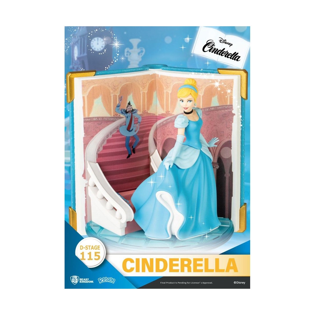 Reino de la Bestia Disney CENDRILLON diorama - D-Stage Story Book Series