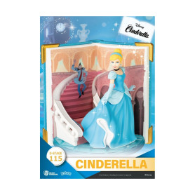 Reino de la Bestia Disney CENDRILLON diorama - D-Stage Story Book Series