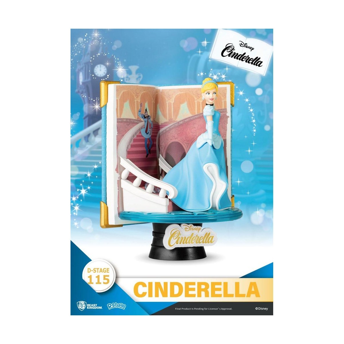 Reino de la Bestia Disney CENDRILLON diorama - D-Stage Story Book Series