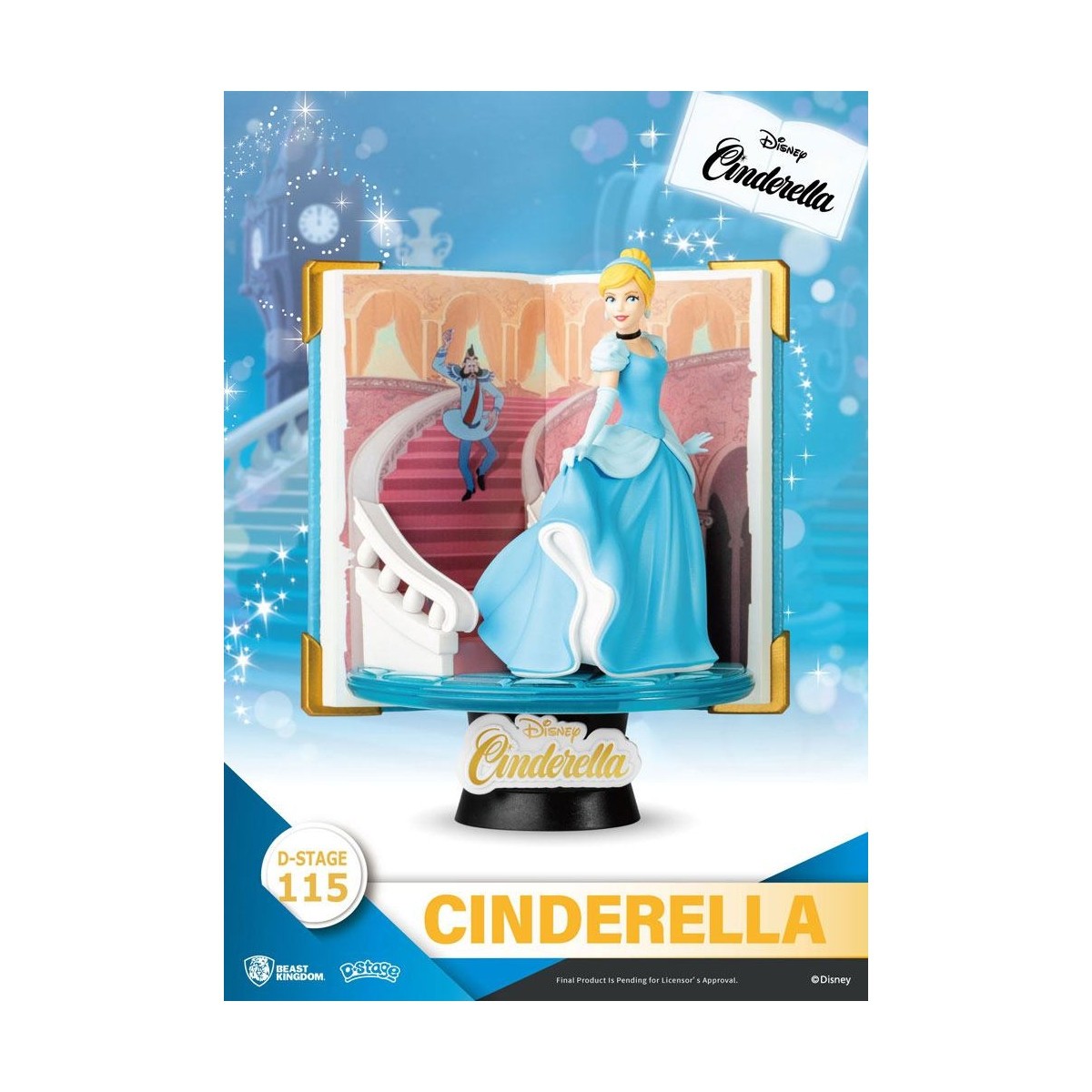 Reino de la Bestia Disney CENDRILLON diorama - D-Stage Story Book Series