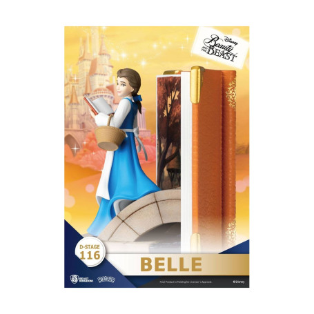 Reino de la Bestia Disney Beauty & the Beast diorama BELLE - D-Stage Story Book Series