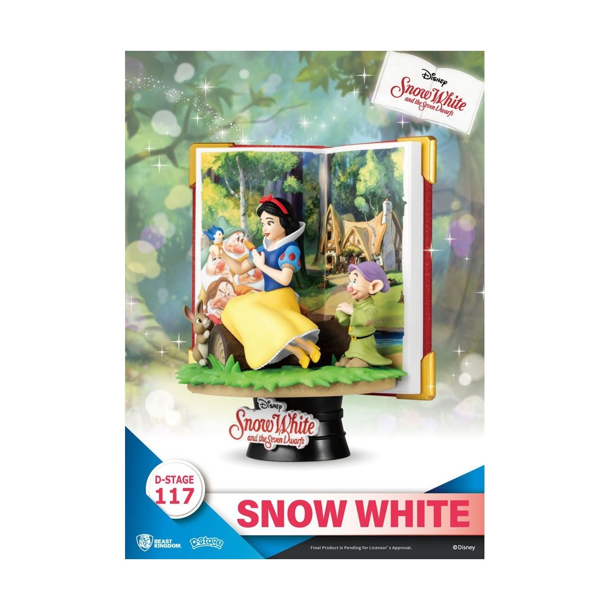 Beast Kingdom Disney Beauty & the Beast diorama BLANCANIEVES - D-Stage Story Book Series
