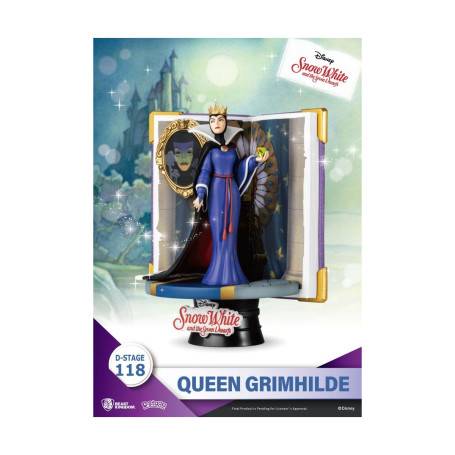 Beast Kingdom Disney Blancanieves diorama QUEEN GRIMHILDE - D-Stage Story Book Series