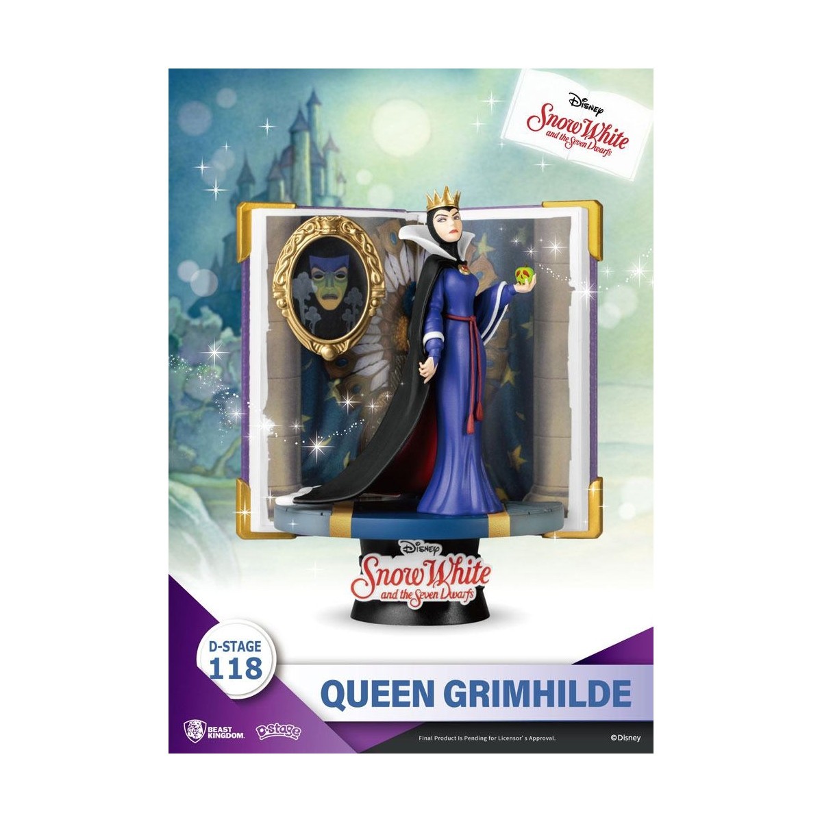 Beast Kingdom Disney Blancanieves diorama QUEEN GRIMHILDE - D-Stage Story Book Series