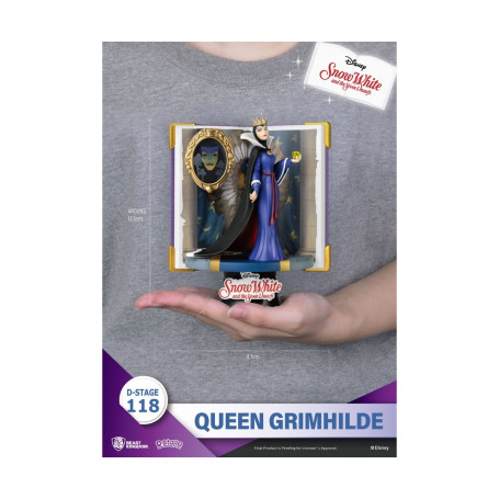 Beast Kingdom Disney Blancanieves diorama QUEEN GRIMHILDE - D-Stage Story Book Series