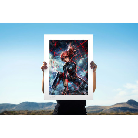 Sideshow Marvel print - Art Print Viuda Negra - 46 x 61 cm - sin marco
