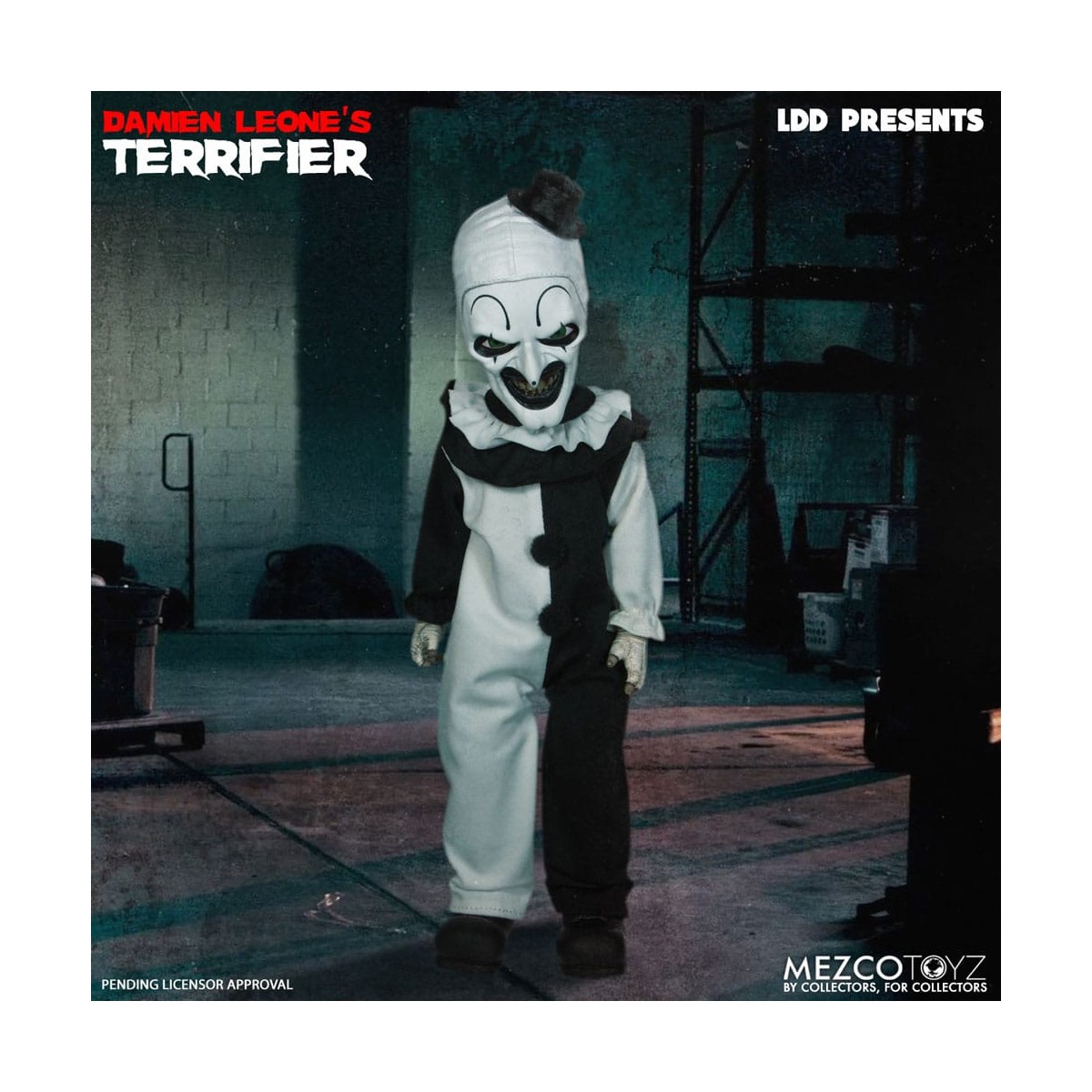 Mezco Muñecos Muertos Vivientes - Art the Clown - Terrifier