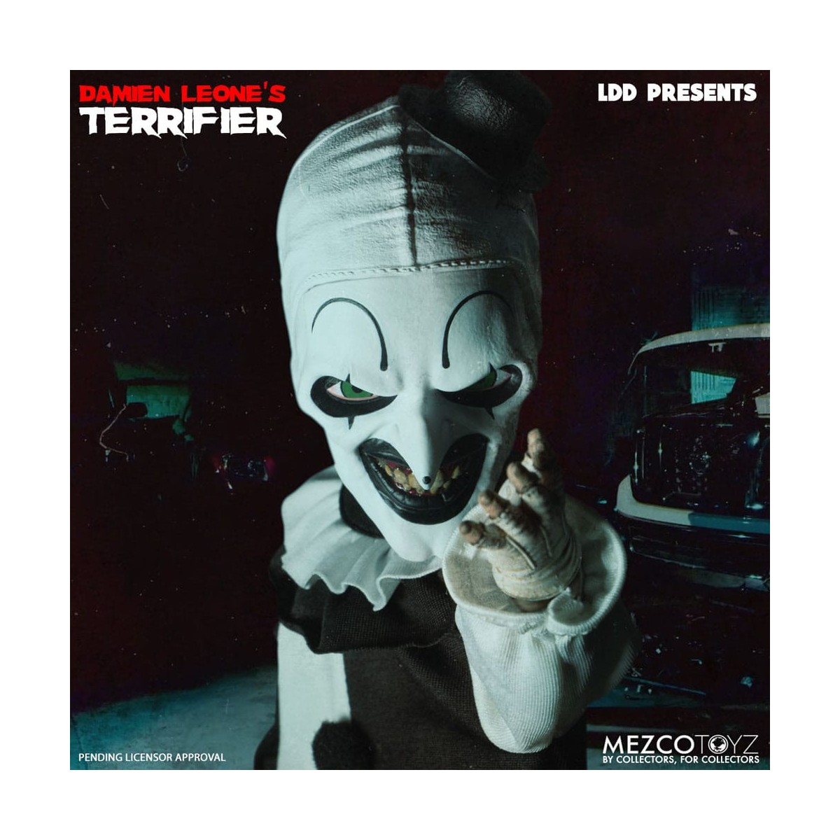 Mezco Muñecos Muertos Vivientes - Art the Clown - Terrifier