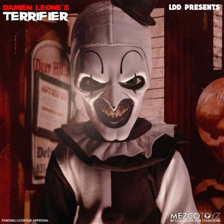 Mezco Muñecos Muertos Vivientes - Art the Clown - Terrifier