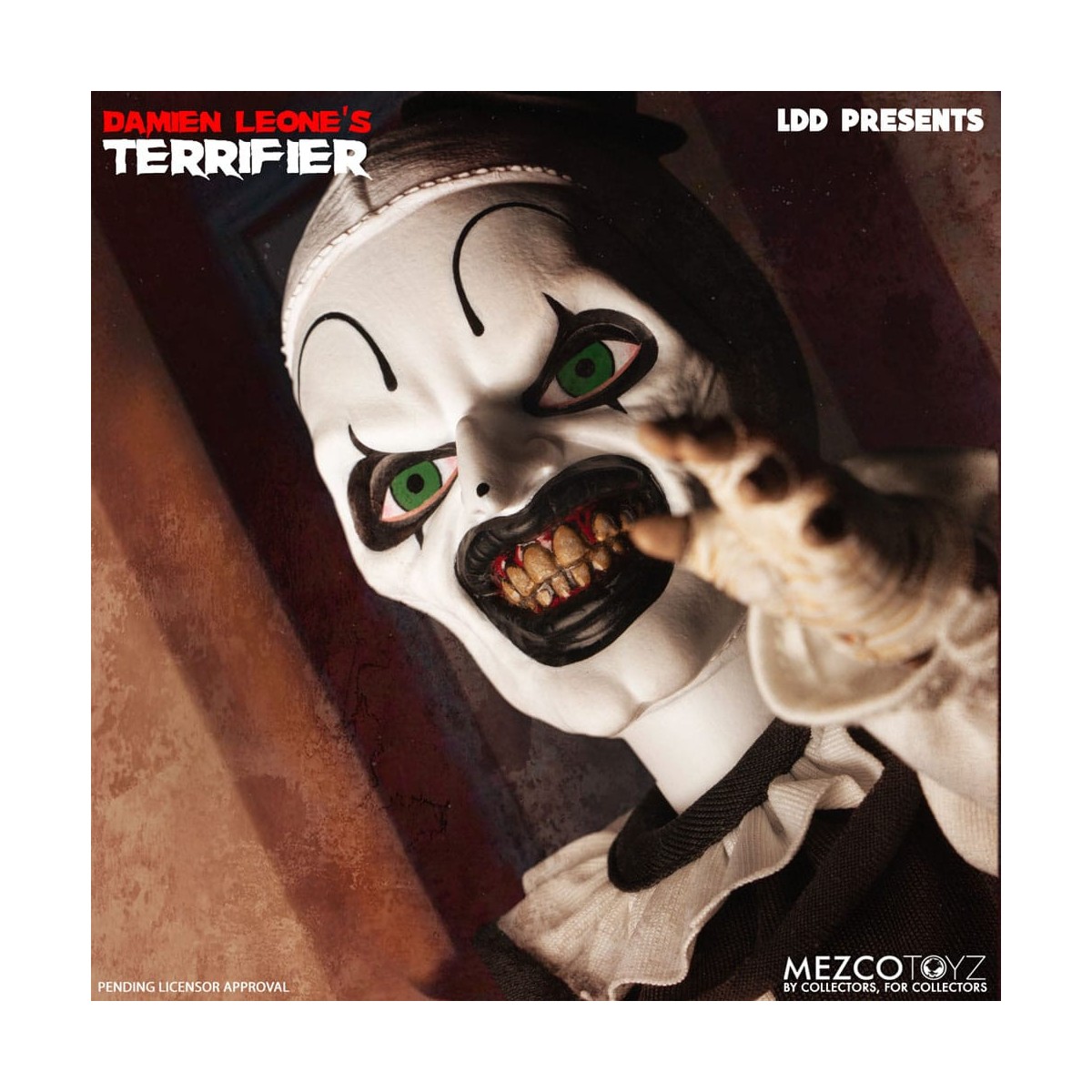 Mezco Muñecos Muertos Vivientes - Art the Clown - Terrifier