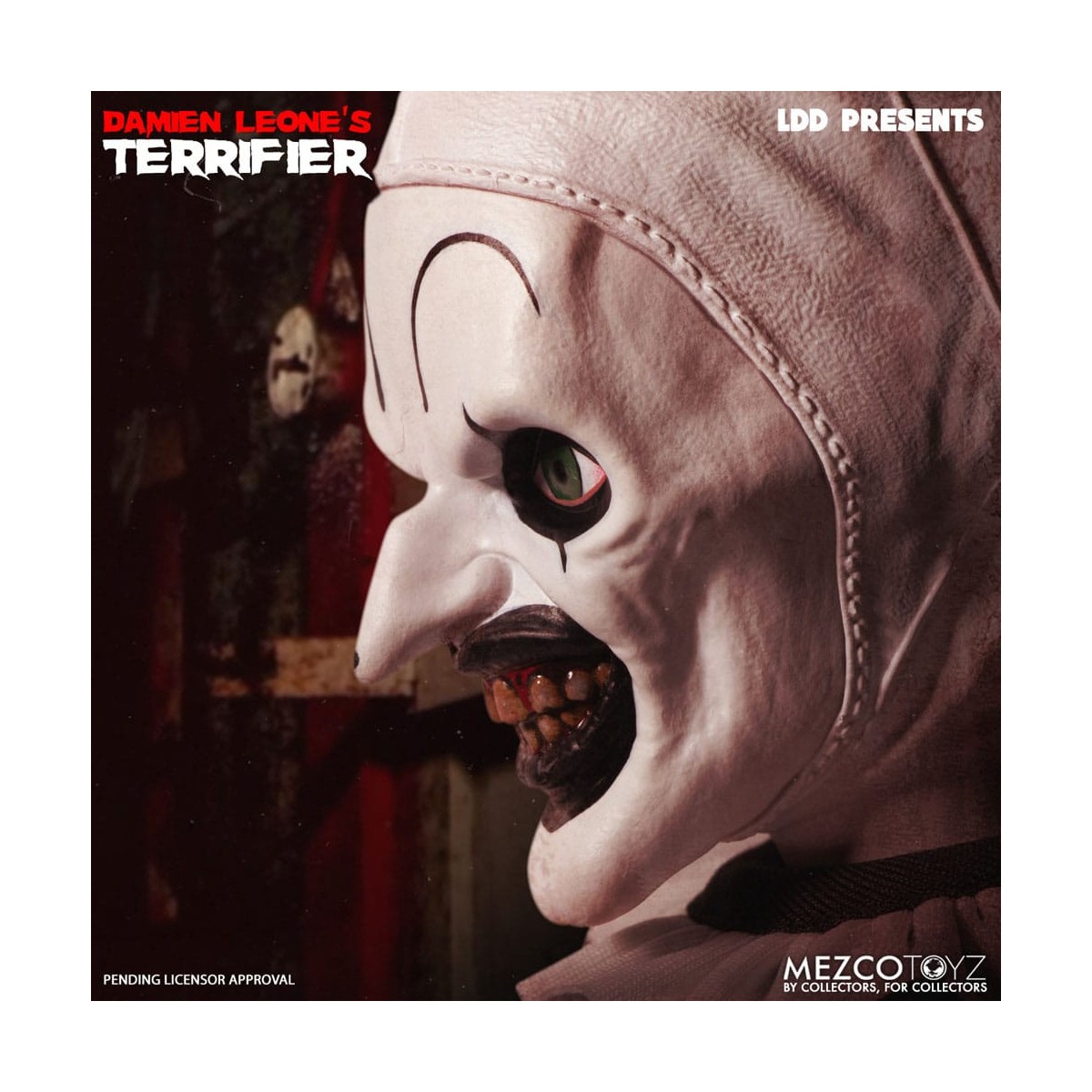 Mezco Muñecos Muertos Vivientes - Art the Clown - Terrifier