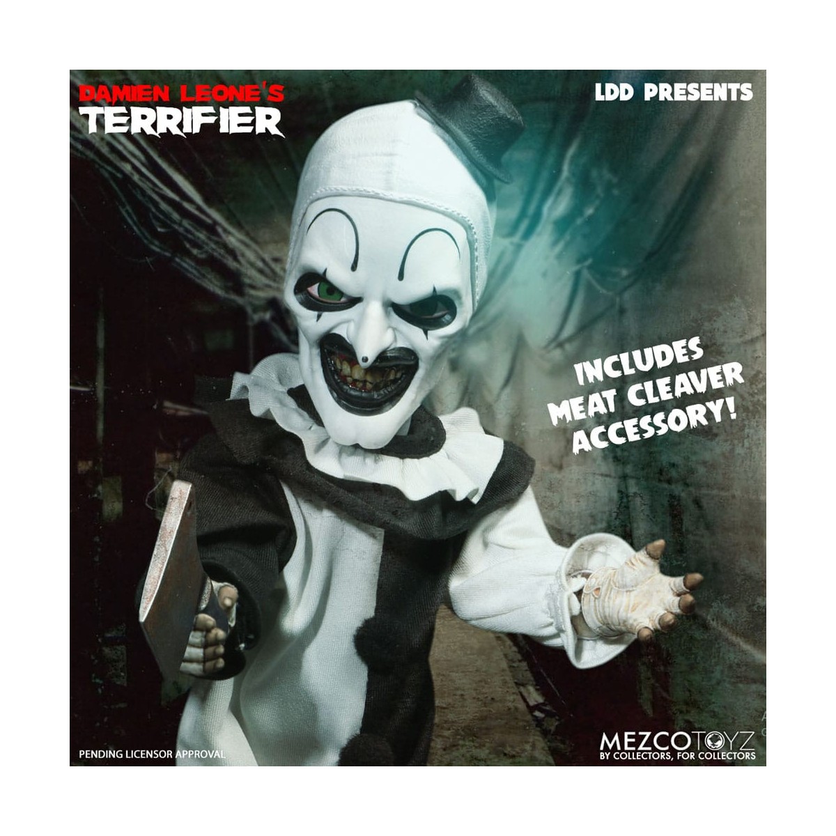Mezco Muñecos Muertos Vivientes - Art the Clown - Terrifier