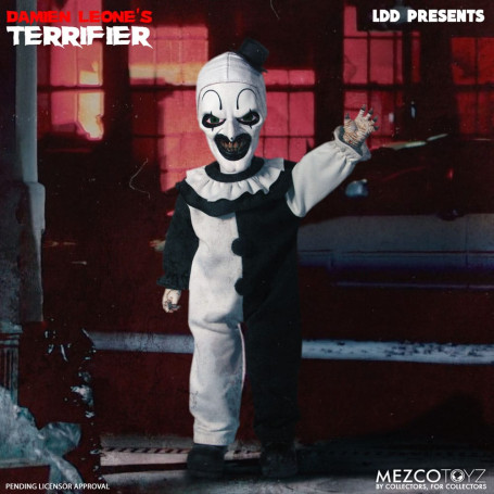 Mezco Muñecos Muertos Vivientes - Art the Clown - Terrifier