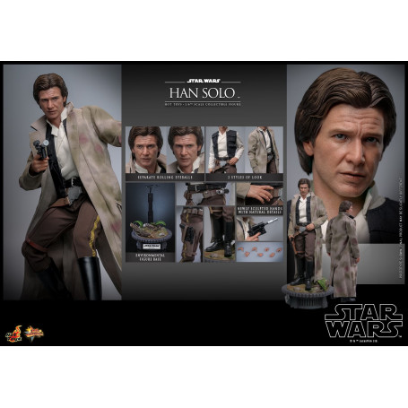 Hot Toys Star Wars El Retorno del Jedi - Movie Masterpiece 1/6 Han Solo