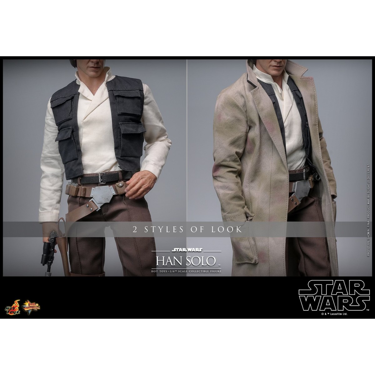 Hot Toys Star Wars El Retorno del Jedi - Movie Masterpiece 1/6 Han Solo