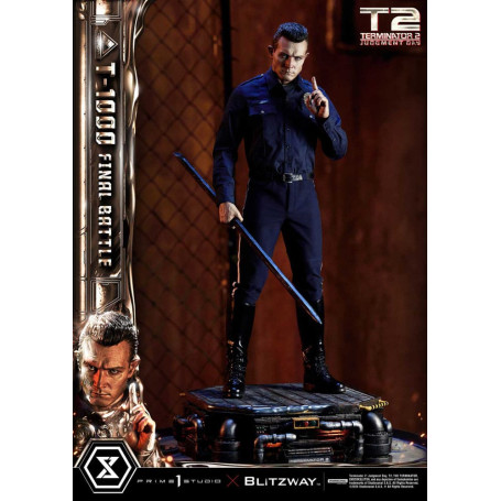 Prime 1 - Terminator 2 Judgment Day T-1000 Final Battle Deluxe Bonus Version - Museum Masterline Series 1/3