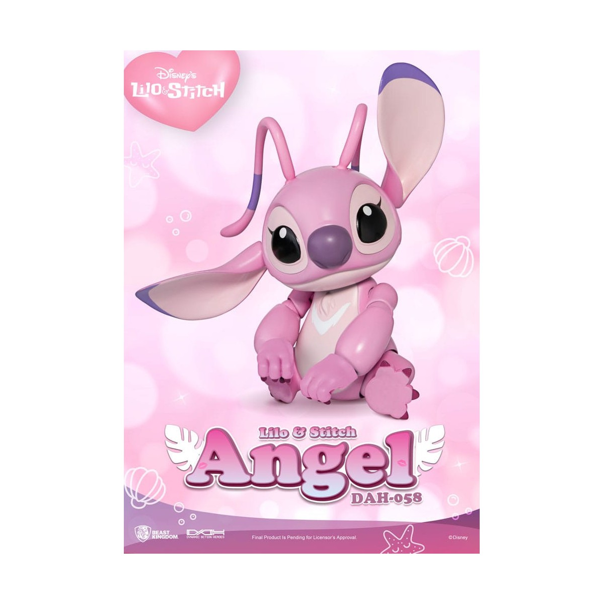 Beast Kingdom Disney - Lilo & Stitch - Angel - Héroes de Acción Dinámica 1/9