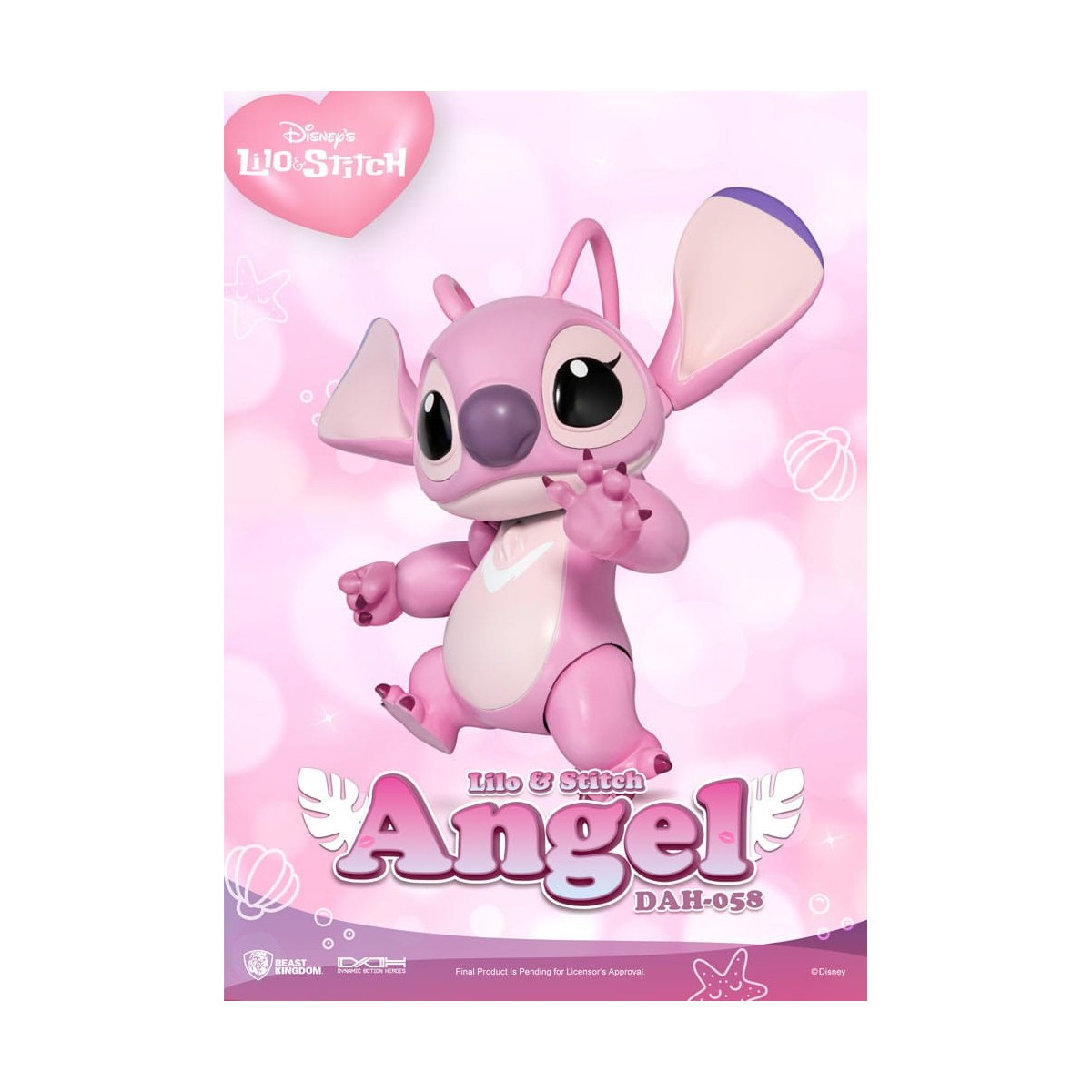Beast Kingdom Disney - Lilo & Stitch - Angel - Héroes de Acción Dinámica 1/9