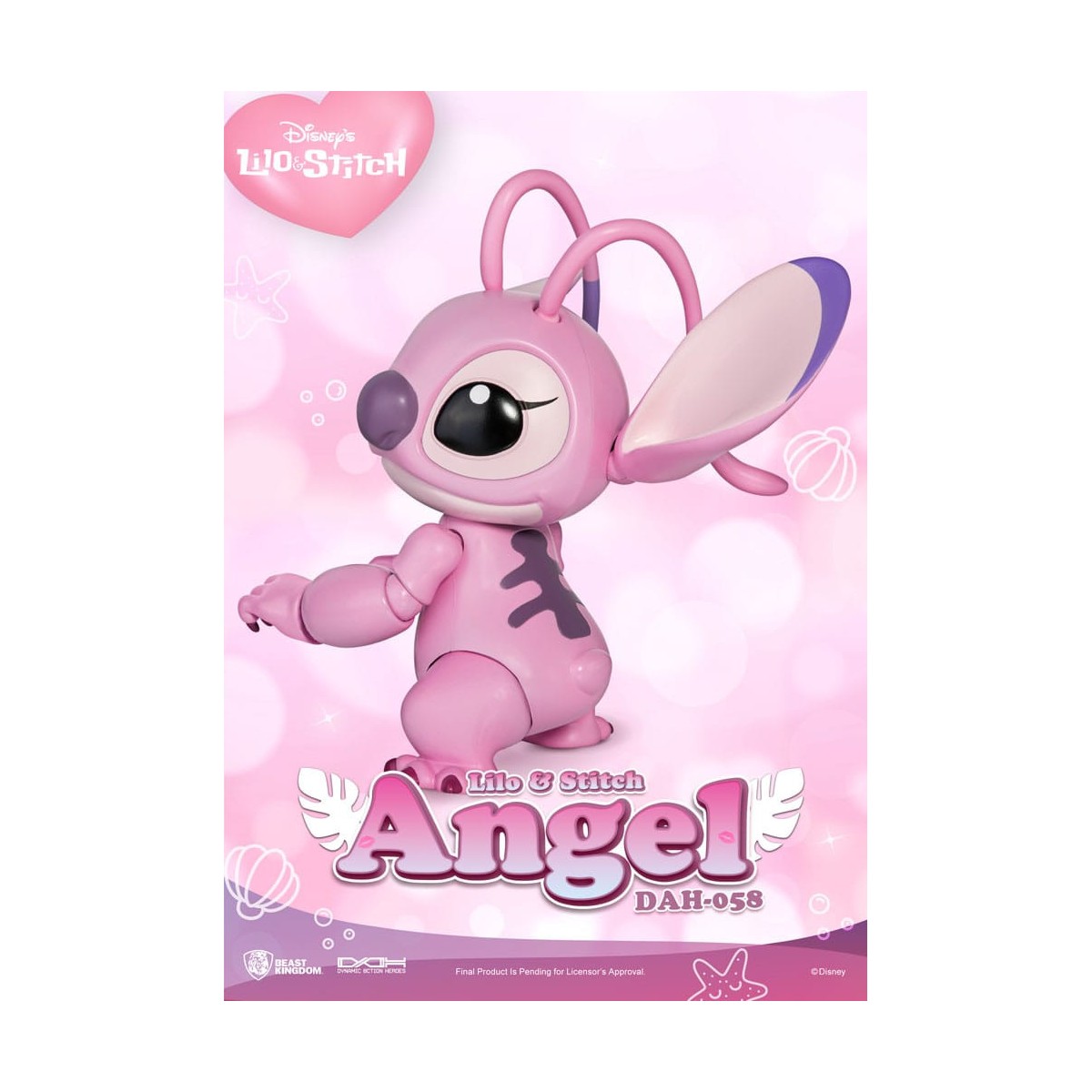 Beast Kingdom Disney - Lilo & Stitch - Angel - Héroes de Acción Dinámica 1/9