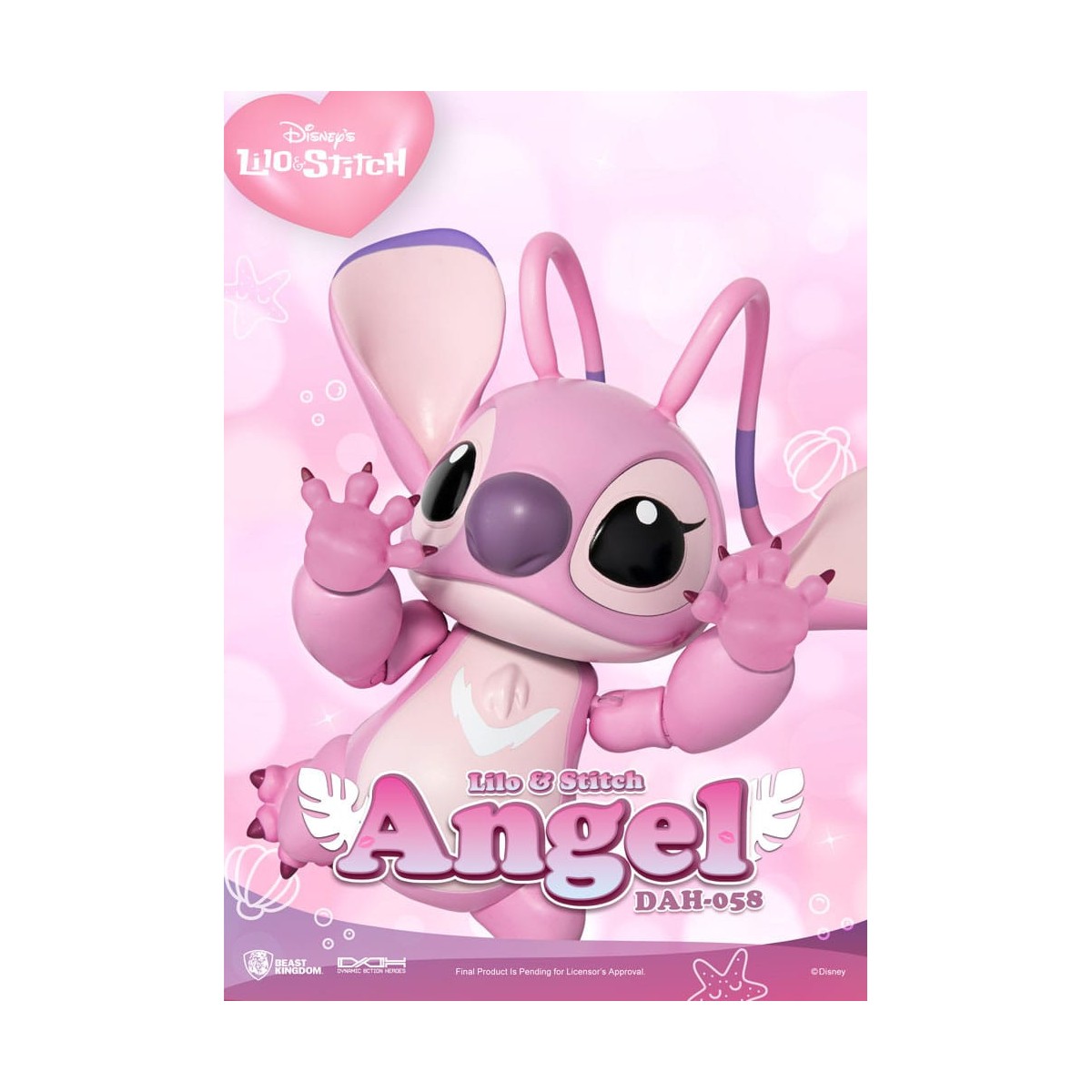 Beast Kingdom Disney - Lilo & Stitch - Angel - Héroes de Acción Dinámica 1/9