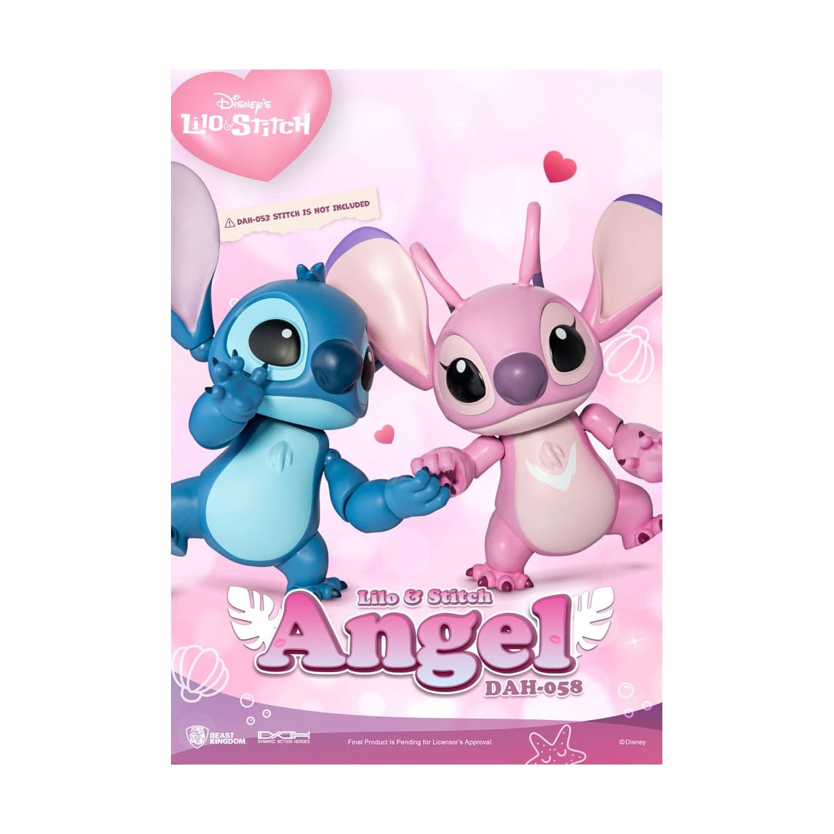 Beast Kingdom Disney - Lilo & Stitch - Angel - Héroes de Acción Dinámica 1/9