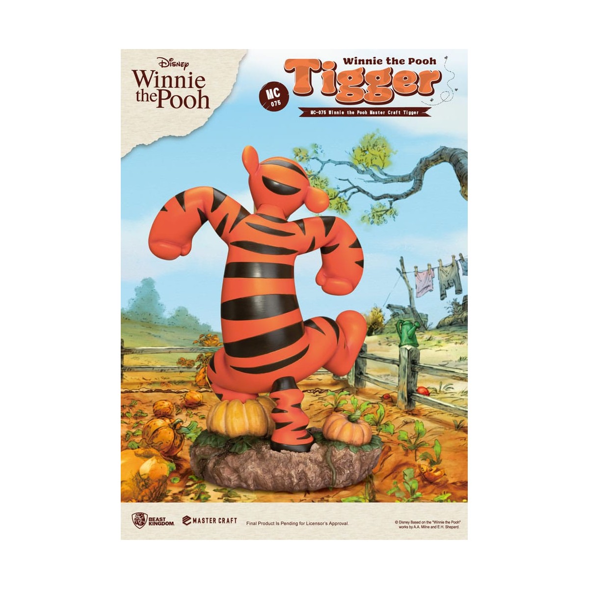 Beast Kingdom Disney - Master Craft Tigger - Winnie the Pooh