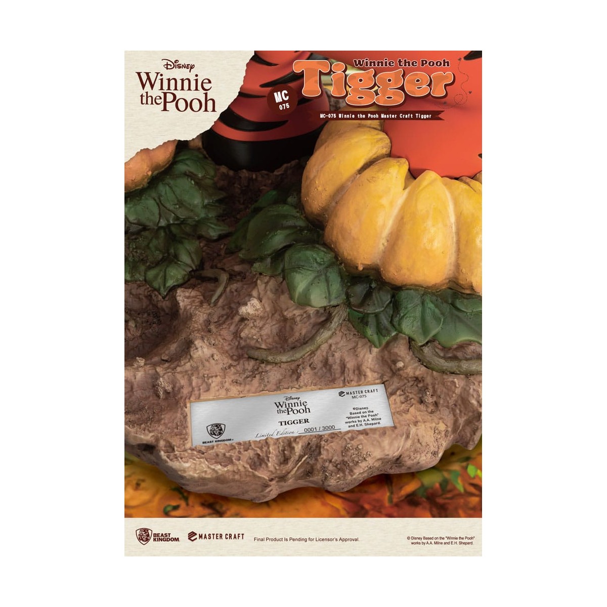 Beast Kingdom Disney - Master Craft Tigger - Winnie the Pooh