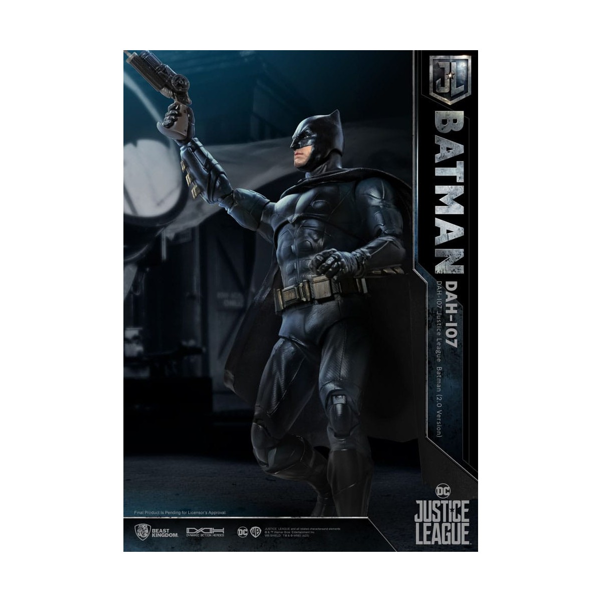 Beast Kingdom - Batman Liga de la Justicia - figura de acción 1/9 Dynamic Action Heroes