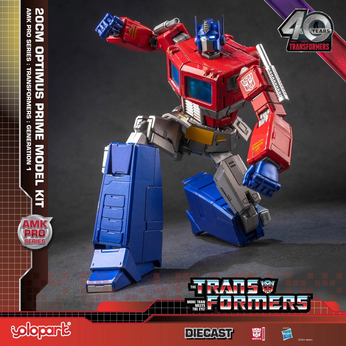 Yolopark - Transformers OPTIMUS PRIME - Generation One AMK PRO Series Model Kit