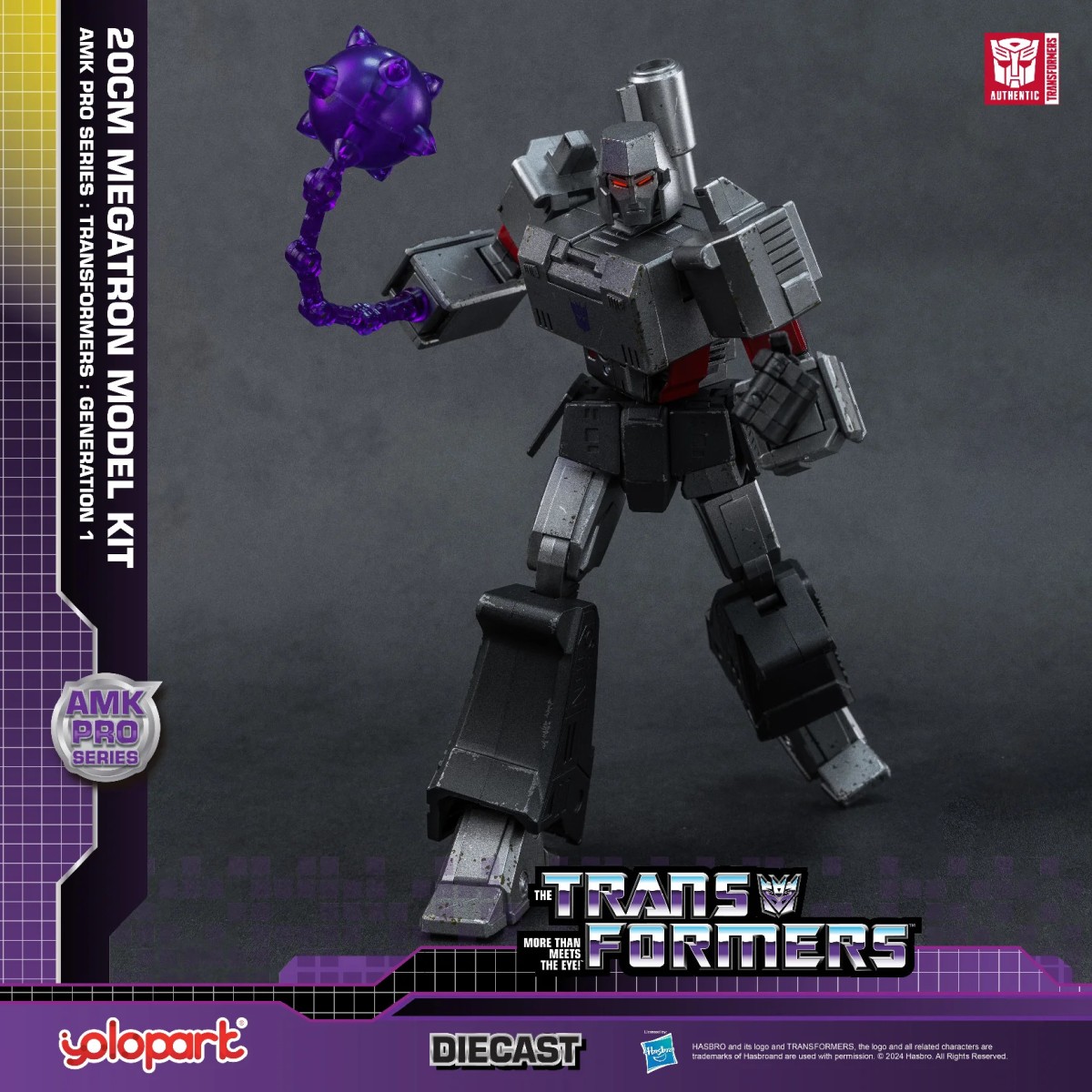 Yolopark - Transformers MEGATRON - Generation One AMK PRO Series Kit de modelismo