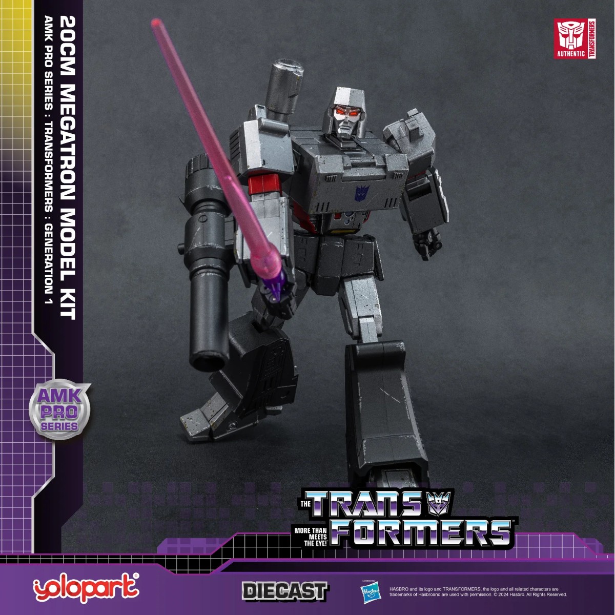 Yolopark - Transformers MEGATRON - Generation One AMK PRO Series Kit de modelismo