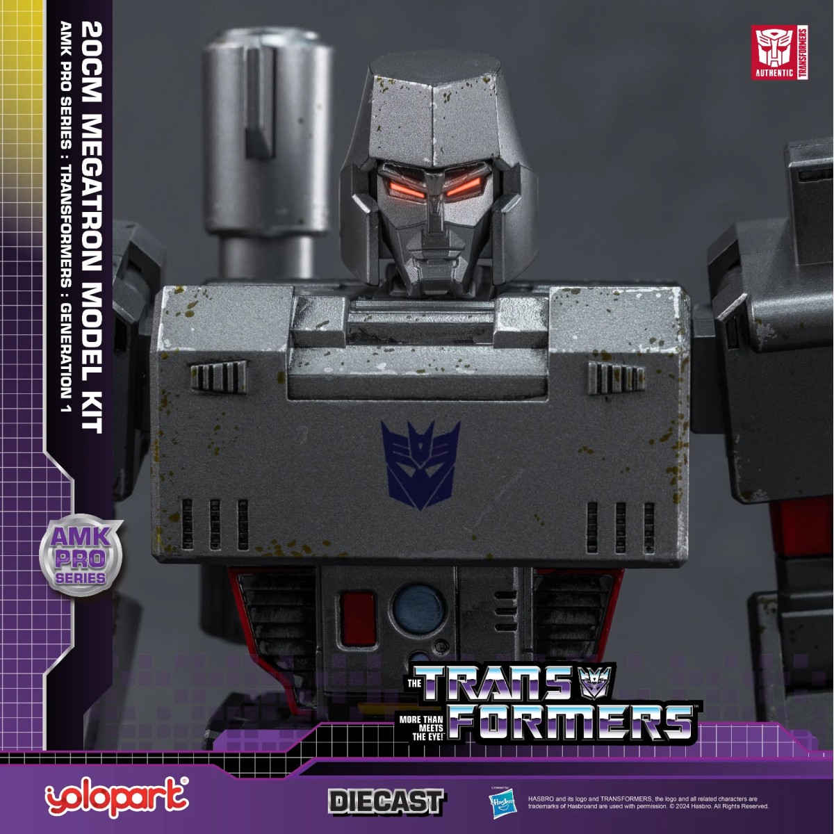 Yolopark - Transformers MEGATRON - Generation One AMK PRO Series Kit de modelismo