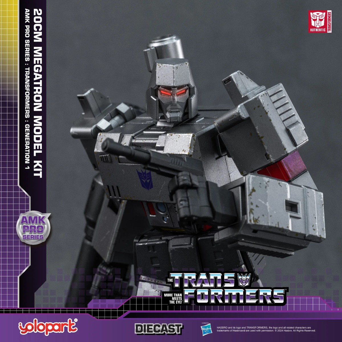 Yolopark - Transformers MEGATRON - Generation One AMK PRO Series Kit de modelismo
