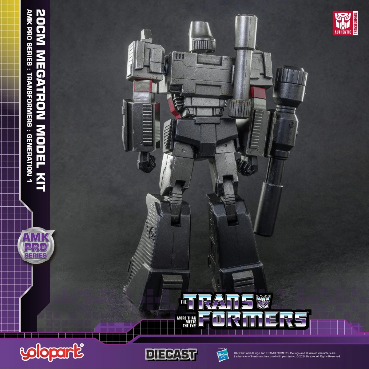 Yolopark - Transformers MEGATRON - Generation One AMK PRO Series Kit de modelismo
