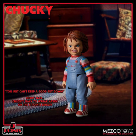 Mezco 5 Puntos - Chucky Deluxe set de figuras - Child's Play